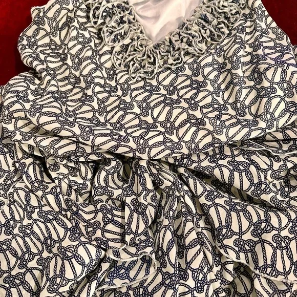 Dress Barn Nautical Patterned Dress - Picture 5 of 6